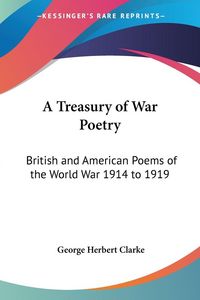 Produktbild: A Treasury of War Poetry