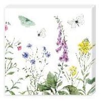 Produktbild: Cocktailserviette. Wildblumen