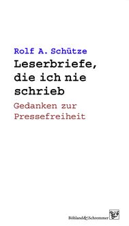 Produktbild: Leserbriefe, die ich nie schrieb