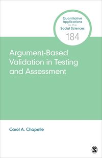 Produktbild: Chapelle, C: Argument-Based Validation in Testing and Assess
