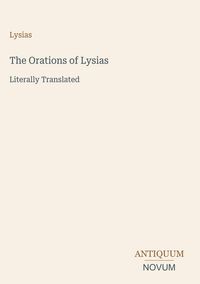 Produktbild: The Orations of Lysias