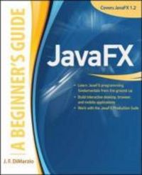 Produktbild: JavaFX: A Beginner's Guide