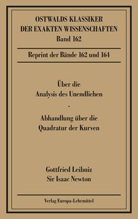 Bild vom Artikel Über die Analysis (Leibniz, Newton) vom Autor Gottfried Wilhelm Leibniz