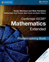 Produktbild: Morrison, K: Cambridge Igcse(r) Mathematics Extended Problem