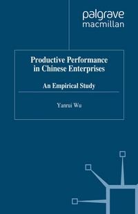 Produktbild: Productive Performance of Chinese Enterprises