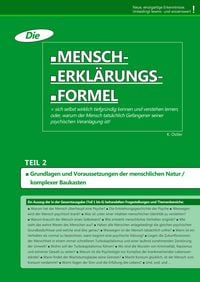 Produktbild: Die Mensch-Erkl&auml;rungsformel (Teil 2)
