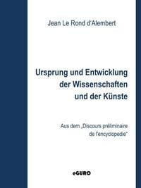 Produktbild: Ursprung und Entwicklung der Wissenschaften und der K&uuml;nste