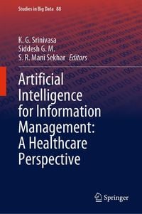 Produktbild: Artificial Intelligence for Information Management: A Healthcare Perspective