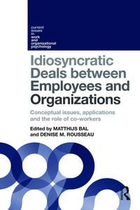 Produktbild: Idiosyncratic Deals between Employees and Organizations