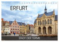 Produktbild: Erfurt - Stadt der T&uuml;rme (Tischkalender 2026 DIN A5 quer), CALVENDO Monatskalender