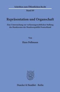 Produktbild: Repr&auml;sentation und Organschaft.