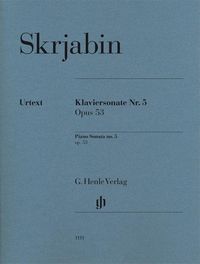 Bild vom Artikel Skrjabin, Alexander - Klaviersonate Nr. 5 op. 53 vom Autor Alexander Skrjabin
