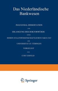 Produktbild: Das Niederl&auml;ndische Bankwesen