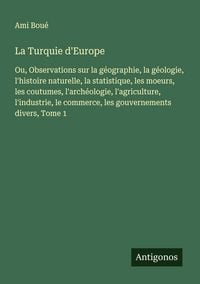 Produktbild: La Turquie d'Europe
