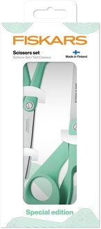 Produktbild: Fiskars Universalschere Inspiration Scherenset, 21 cm + 17 cm, 2er Set