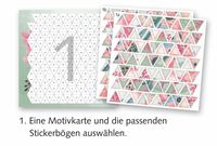 Stickern nach Zahlen Blüten-Zauber