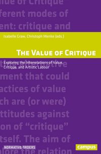 Produktbild: The Value of Critique