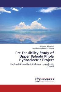 Produktbild: Shiwakoti, O: Pre-Feasibility Study of Upper Balephi Khola H