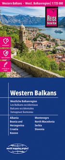 Produktbild: Reise Know-How Landkarte Westliche Balkanregion / Western Balkans (1:725.000)
