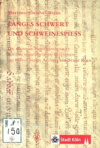 Produktbild: Langes Schwert und Schweinespiess