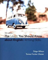 Produktbild: The Least You Should Know About English