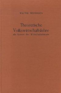 Produktbild: Theoretische Volkswirtschaftslehre