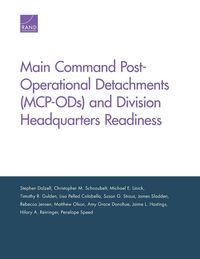 Produktbild: Main Command Post-Operational Detachments (McP-Ods) and Division Headquarters Readiness