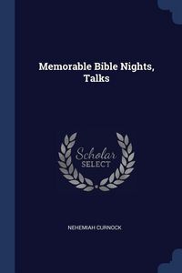 Produktbild: Memorable Bible Nights, Talks