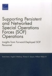 Produktbild: Supporting Persistent and Networked Special Operations Forces (Sof) Operations