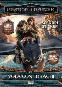 Produktbild: Vola con i draghi. Dragon trainer. Scenari sticker
