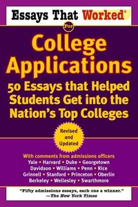 Produktbild: Essays that Worked for College Applications