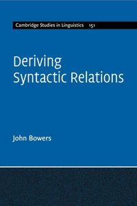 Produktbild: Deriving Syntactic Relations