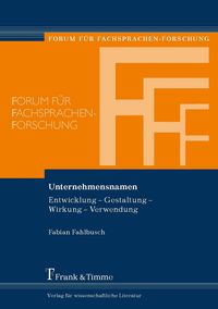 Produktbild: Unternehmensnamen