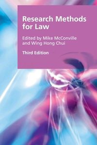 Produktbild: Research Methods for Law