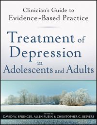 Produktbild: Treatment of Depression in Adolescents and Adults
