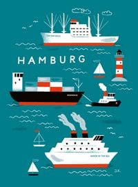 Produktbild: Notizbuch Schiffe