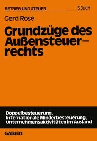 Produktbild: Grundz&uuml;ge des Au&szlig;ensteuerrechts