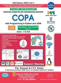 Produktbild: Copa Theory & Asst. with Python & Java (nsqf-3 Syll.)