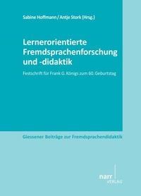 Produktbild: Lernerorientierte Fremdsprachenforschung und -didaktik