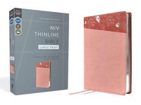 Produktbild: Niv, Thinline Bible, Large Print, Leathersoft, Pink, Red Letter, Comfort Print