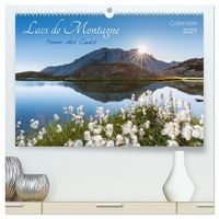 Produktbild: Lacs de montagne. Miroir des cimes (Calendrier mural haut de gamme 2027 DIN A2 vertical), CALVENDO calendrier mensuel