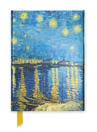 Produktbild: Premium Notizbuch DIN A5: Vincent van Gogh, Sternennacht &uuml;ber der Rhone