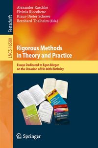 Produktbild: Rigorous Methods in Theory and Practice