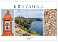 Produktbild: Bretagne - unterwegs mit Julia Hahn (Wandkalender 2026 DIN A2 quer), CALVENDO Monatskalender