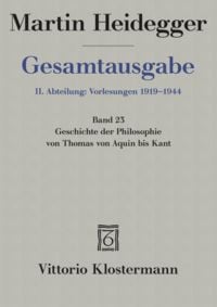 Produktbild: Geschichte der Philosophie von Thomas von Aquin bis Kant. (Wintersemester 1926/27)