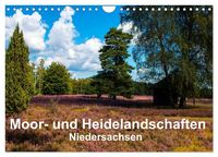 Produktbild: Moor- und Heidelandschaften Niedersachsen (Wandkalender 2027 DIN A4 quer), CALVENDO Monatskalender