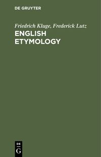 Produktbild: English Etymology