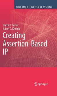 Produktbild: Creating Assertion-Based IP