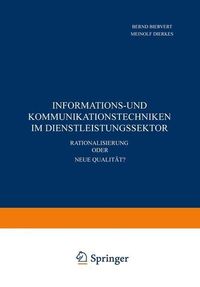Produktbild: Informations- und Kommunikationstechniken im Dienstleistungssektor