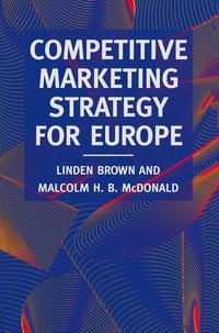 Produktbild: Competitive Marketing Strategy for Europe